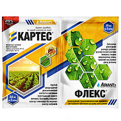 Інсектицид Картес 3.6 мл + Флекс 10 мл Adiant+