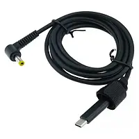 Кабель живлення для роутера ArmorStandart (ARM79417) USB-C (тато)  -  DC (тато), 1m Black 5.5x2.5 18.5-20V