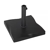 Стійка квадратна основа для парасольки, темно-сіра