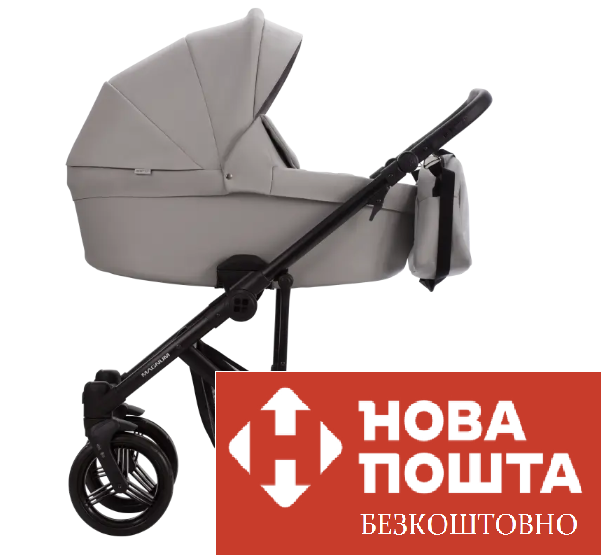 Коляска 2в1 Bebetto MAGNUM LIGHT PRO 03 світло-сіра EVA 503.31.24.P03, фото 1