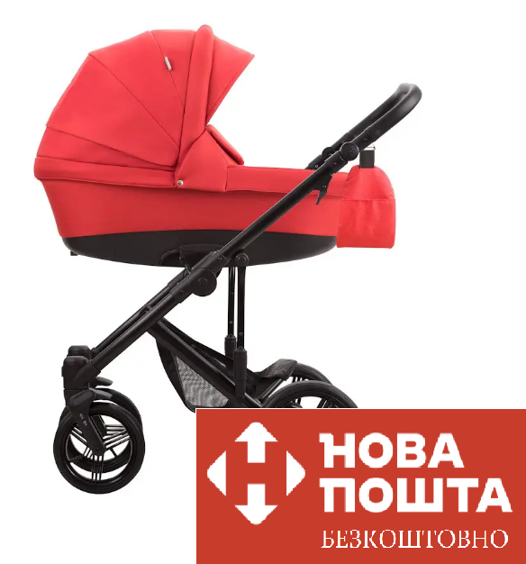 Коляска 2в1 Bebetto Magnum Lux 04 червона, фото 1