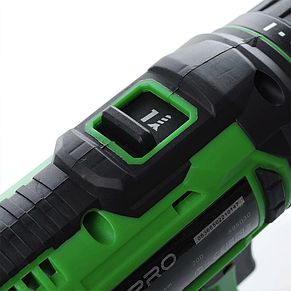 Дриль-шуруповерт акумуляторний 40Нм 20В 2А·ч APRO 20D (895030) кейс, 2 АКБ, ЗУ, фото 3