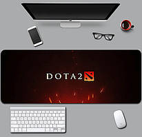 Великий килимок для мишки та клавіатури DOTA 2 900*400*3 мм