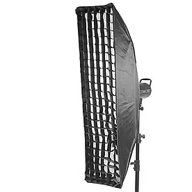 Софтбокс сотами 30x120 см Profi-light EZ-312 (стрипбокс) з кріпленням Bowens