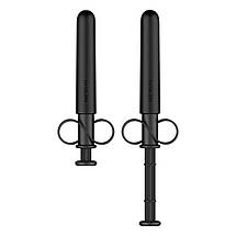 Тонкий шприц для введення лубриканта Nexus Infinity Lube launcher Classic Black, фото 3