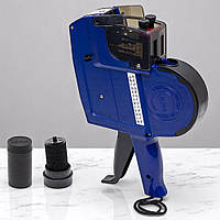 Етикет пістолет для цінників дворядковий YH-689, Синій (Етикетковий пістолет)