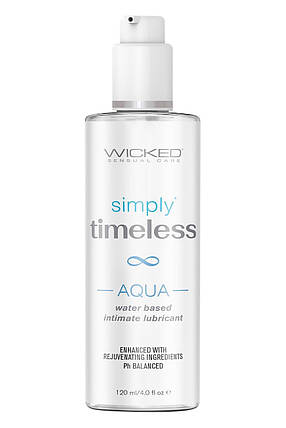 Лубрикант на водній основі Wicked Simply Timeless Aqua, гіпоалергенний, 120 мл, фото 1