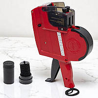 Етикет пістолет для цінників дворядковий YH-689, Червоний (Етикетковий пістолет)