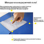 Охолоджуючий килимок для домашніх тварин, килимок для охолодження кота або собаки Wi-cold. 50*65 см, фото 2