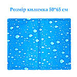 Охолоджуючий килимок для домашніх тварин, килимок для охолодження кота або собаки Wi-cold. 50*65 см, фото 3