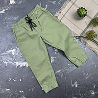 Штани дитячі джоггери Organic Cotton Олива