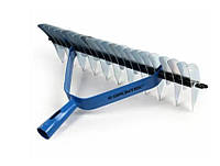 Грабли-аэратор фрезерные двухсторонние GRUNTEK Urchin 36 см, профессиональные грабли для аэрации газона с шипами
