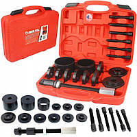 Набір для зняття підшипників та втулок передньої маточини Mar-Pol 55.5 - 84 мм у валізі (M06000)