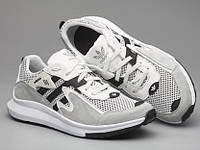 Кросівки чоловічі Adidas Grey-White нубук-сітка