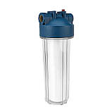 Колба 1/2 прозора Tiger Filtrution (карт.ПП+ключ+коробка), фото 3