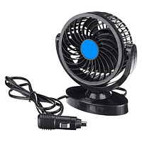 Мінівентилятор автомобільний (8W/1р/ЗП 12V) в асорт., Вентилятор в машину, Вентилятор для авто