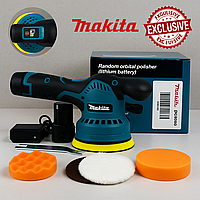 Професійна ручна полірувальна машинка на акумуляторі 12в бездротова машина для полірування авто