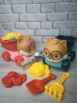 Набір для пісочниці — все для творчості та веселих ігор на пляжі, фото 1