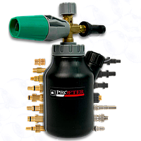 Профессиональная пенная насадка на мойку с латунным адаптером Profter S-010-Black (1000 мл)