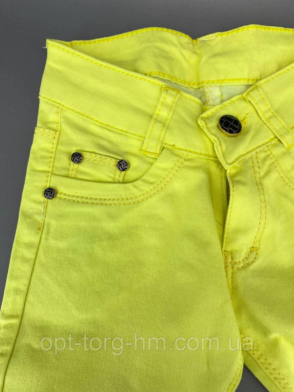 Котонові штани для дівчат 7 років (122 см), фото 1