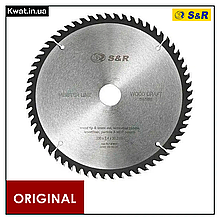 Диск пиляльний по дереву S&R Meister Wood Craft 230 х 30 х 2.4 мм 60 зубів