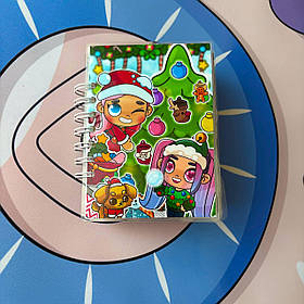 Новорічний Альбом блокнот з липучками Avatar World – Зимова Казка