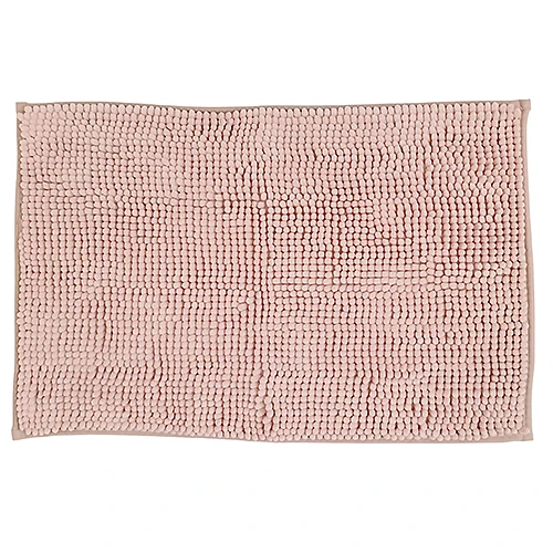 Килимок для ванної Bisk Basic 6 Chenille 60х40см рожевий (08150), фото 1