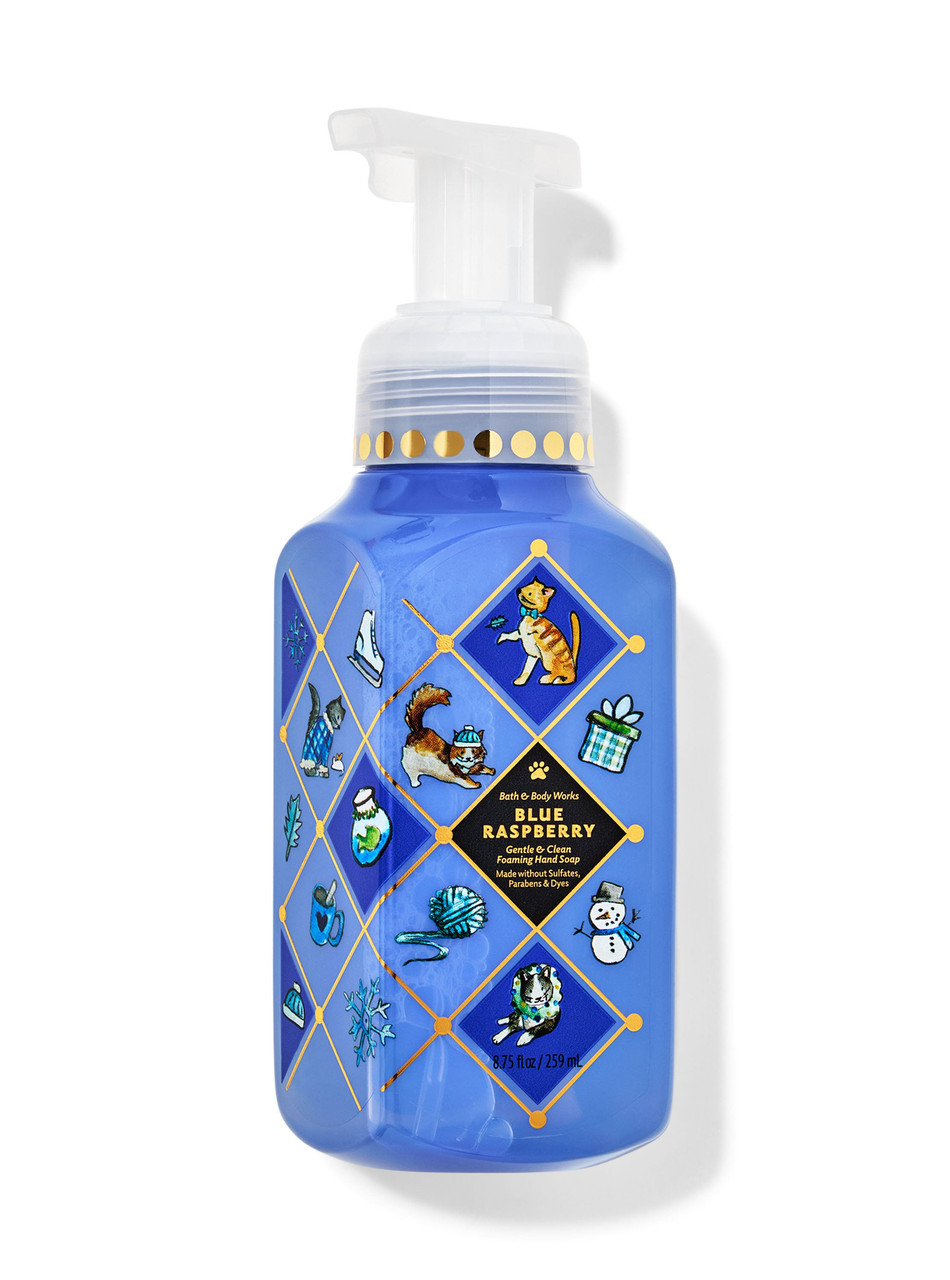 Парфумоване мило-пінка для рук Blue Raspberry Foaming від Bath and Body Works оригінал, фото 1