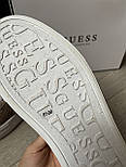 Кросівки Guess р. 365 на платформі з коричневим принтом, фото 3