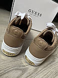 Кросівки Guess р. 365 на платформі з коричневим принтом, фото 7