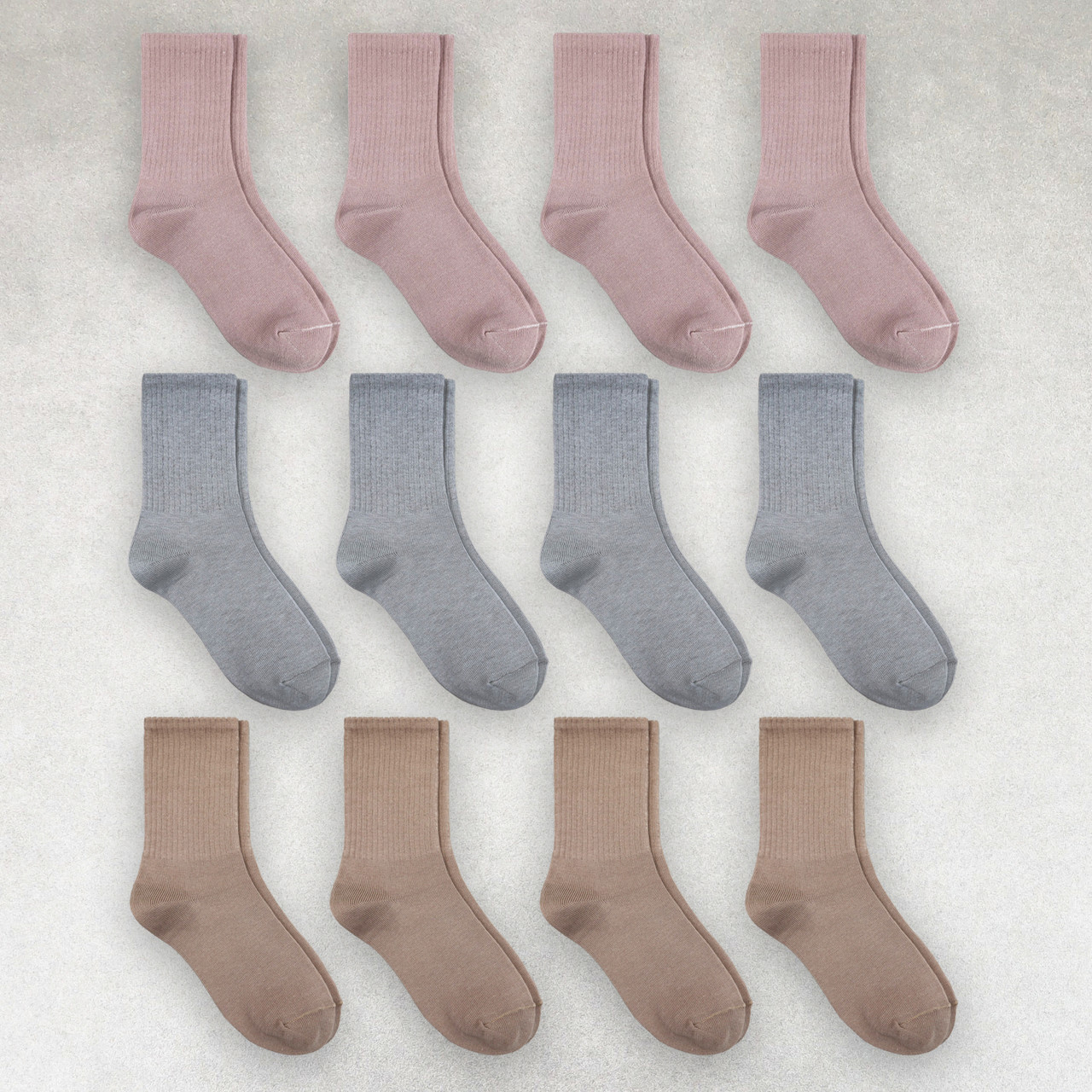 Шкарпетки жіночі високі 12 пар бавовна преміум сегмент розмір 39-42 арт. 20.4/63.4/271.4, фото 1