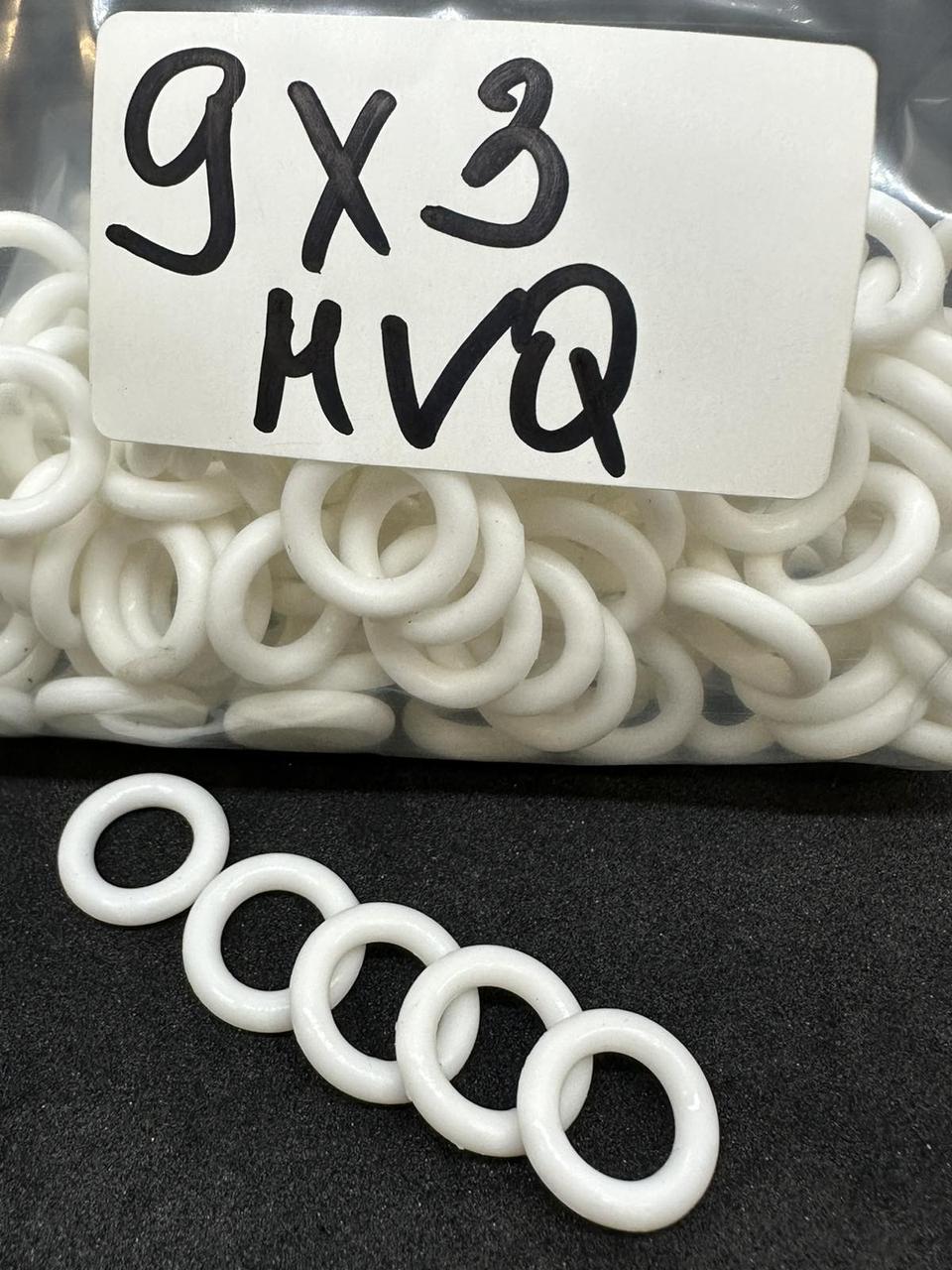 Ущільнювальне кільце O-ring MVQ70 9*3, фото 1