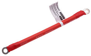 Кабель мідний для з'єднання АКБ 20 см 25 мм/кв М8 червоний BCM-R2520