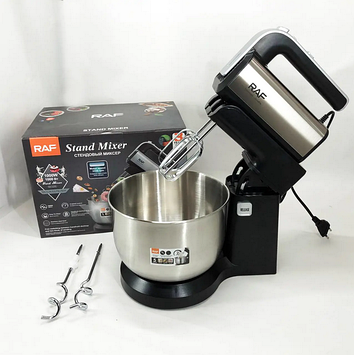 Міксер із чашею RAF R.6652 сріблястий 1000Вт