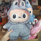 Реалістична декоративна 3д подушка Лабубу 45 см Labubu, фото 5