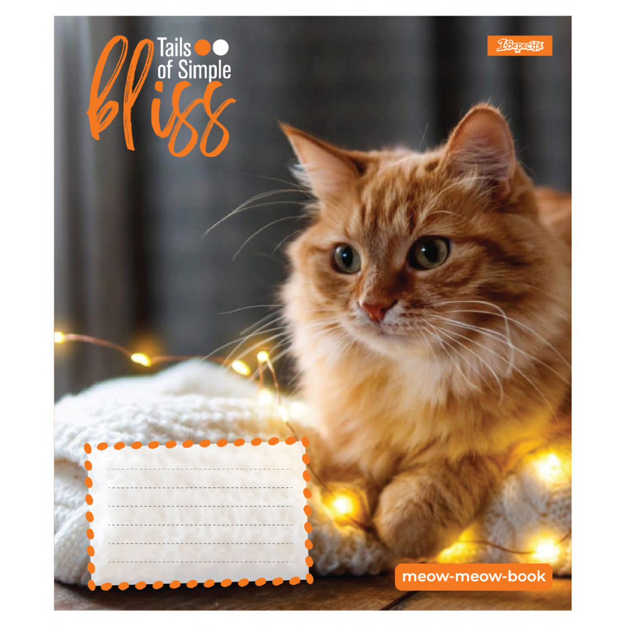 Зошит шкільний 1 Вересня Bliss А5 12 аркушів коса лінія 768053