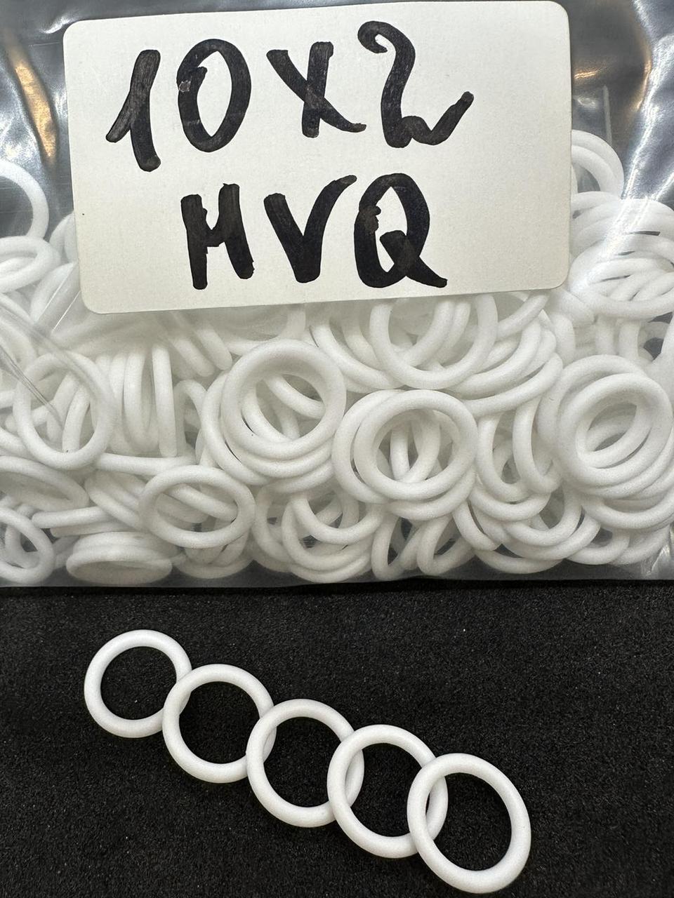 Ущільнювальне кільце O-ring MVQ70 10*2, фото 1