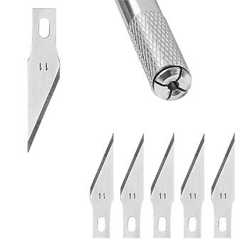 Ніж макетний Buromax метал. 138 мм + 5 змінних лез BM.4604