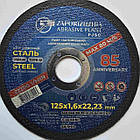 Відрізні круги ЗАК 125 x 1,6 x 22,23