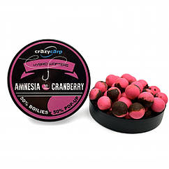 Бойли вафтерс Crazy Carp Amnesia & Cranberry Hybrid Wafters 10mm