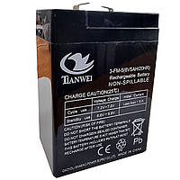 Акумулятор 6V / 5Ah (70*45*100mm)  для ваг