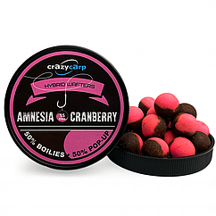 Бойли вафтерс Crazy Carp Amnesia & Cranberry Hybrid Wafters 15 mm