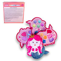 Дитяча косметика The Pretty Girl G266069-2601D, розкладний набір з тінями, пензликами і кришкою, фото 2