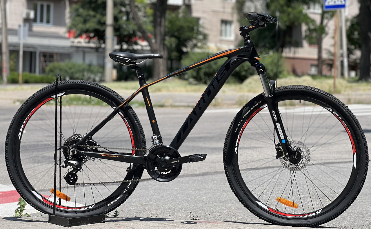Велосипед гірський спортивний Ardis MTB AL Tucan 29" чорно-помаранчевий на зріст 167-178 см, фото 1