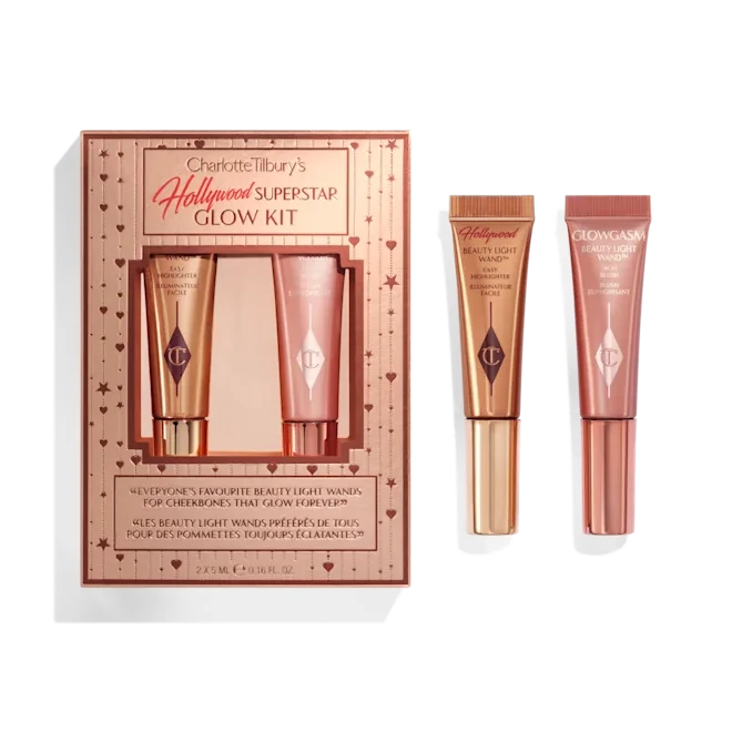 NEW! Набір хайлайтер + рум'яна Charlotte Tilbury Charlotte's Superstar Glow Kit, фото 1