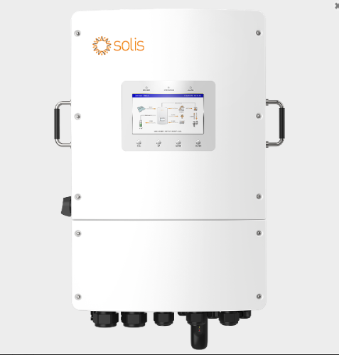 Гібридний інвертор SOLIS S6-EH3P15K02-NV-YD-L, 15KW 48V 2 MPPT Wi-Fi 220/380V Трифазний
