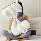 Ортопедична подушка Pillow01 для здорового сну Ергономічна подушка анатомічної форми для шиї, фото 7