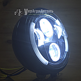 LED-фара МТЗ, ЮМЗ для ФГ-304/305 (ближній/далекий + поворот + ДХО, 5,75 дюйма, 40 Вт), фото 7