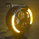 LED-фара МТЗ, ЮМЗ для ФГ-304/305 (ближній/далекий + поворот + ДХО, 5,75 дюйма, 40 Вт), фото 6