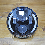LED-фара МТЗ, ЮМЗ для ФГ-304/305 (ближній/далекий + поворот + ДХО, 5,75 дюйма, 40 Вт), фото 3